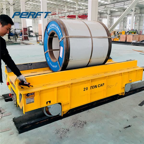 coil transfer trolley for plate transport 50 tons